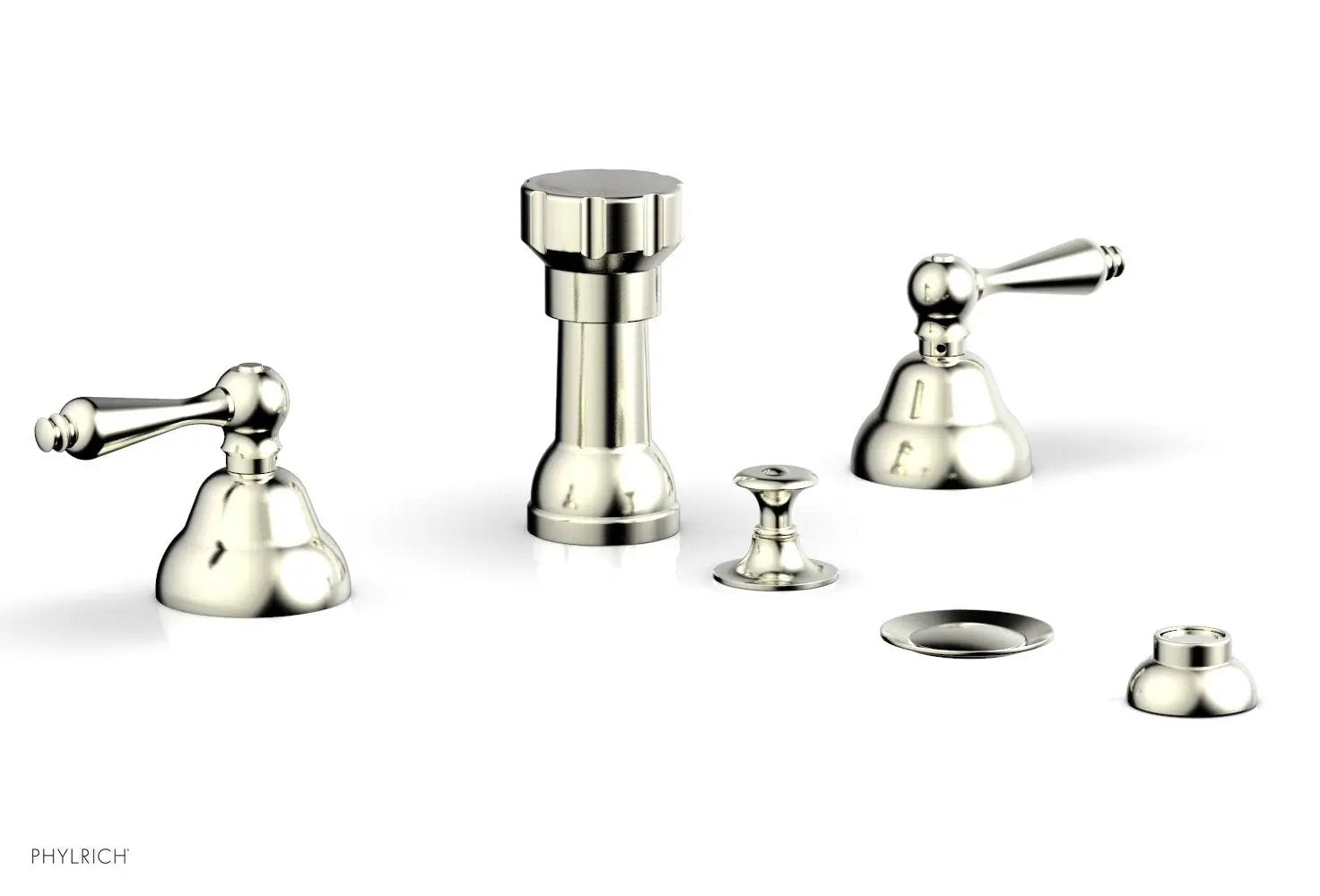 Phylrich REVERE & SAVANNAH Four Hole Bidet Set by Phylrich