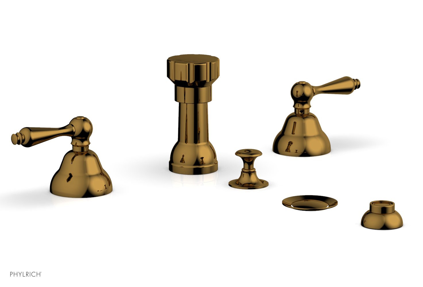 Phylrich REVERE & SAVANNAH Four Hole Bidet Set