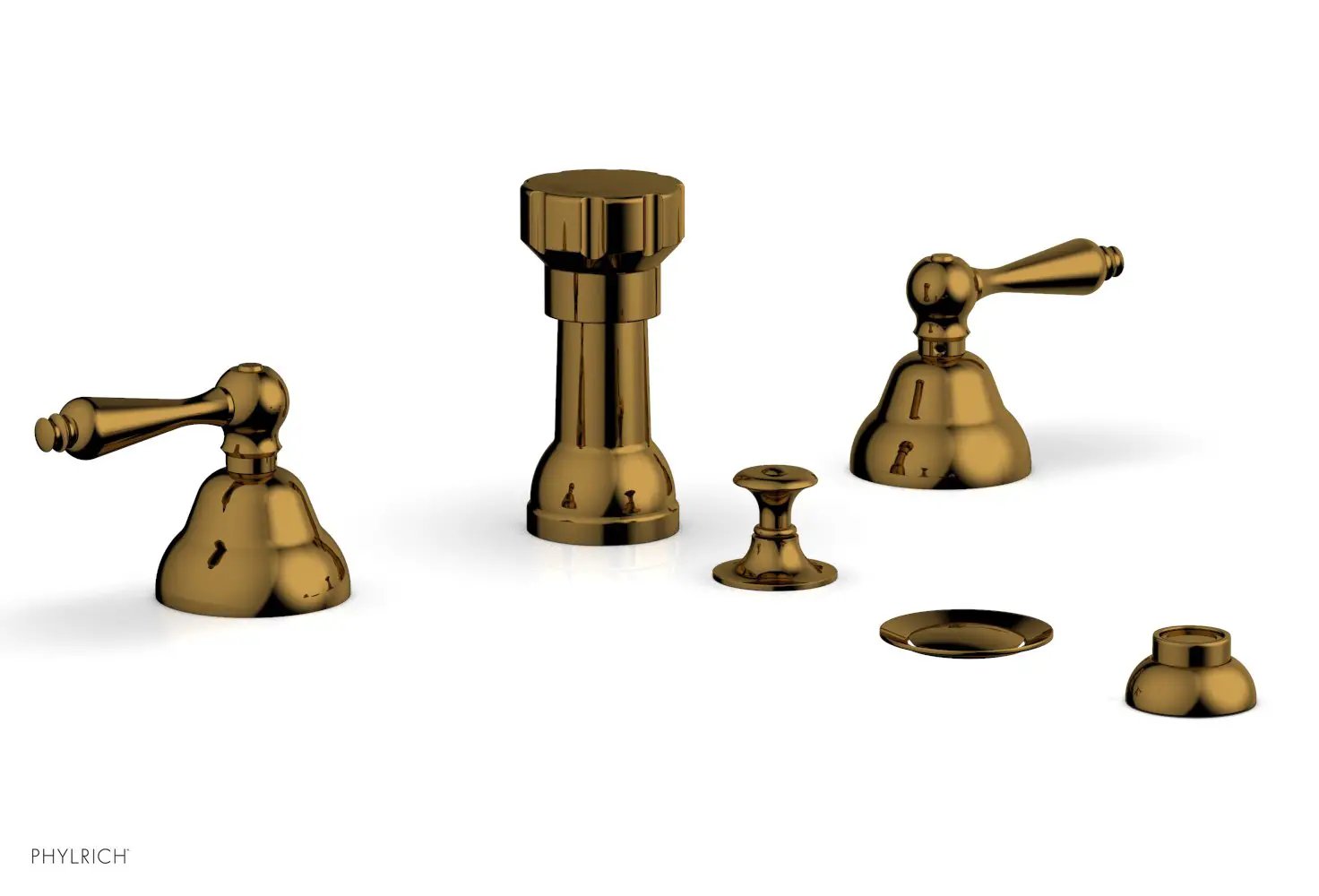 Phylrich REVERE & SAVANNAH Four Hole Bidet Set by Phylrich