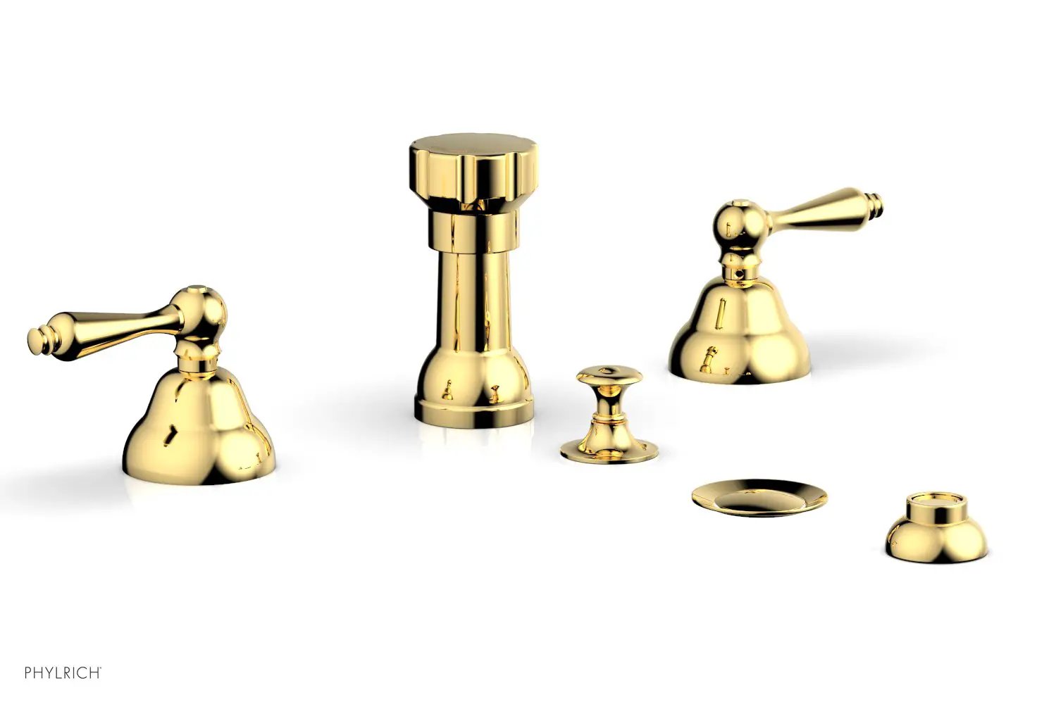 Phylrich REVERE & SAVANNAH Four Hole Bidet Set by Phylrich