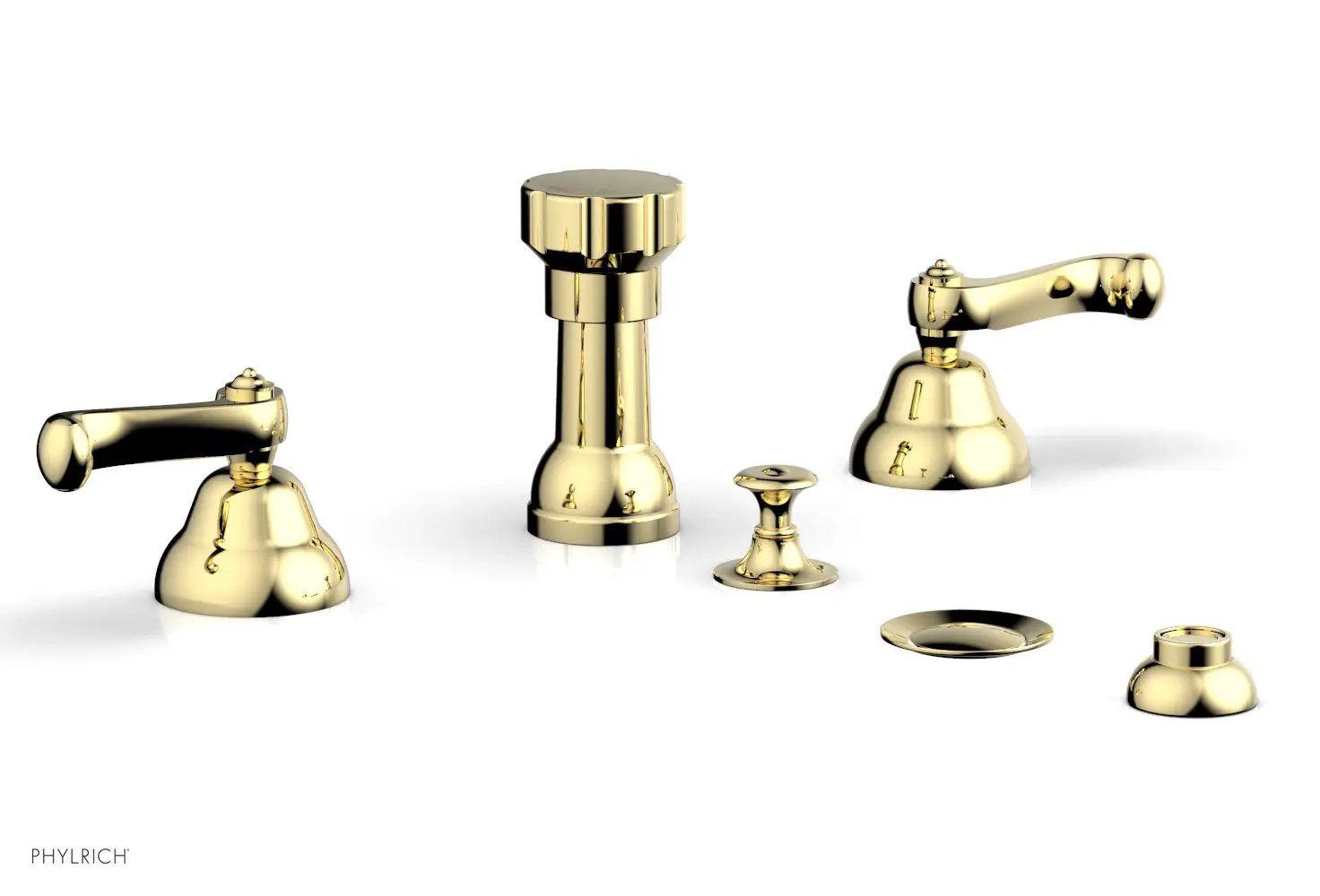 Phylrich REVERE & SAVANNAH Four Hole Bidet Set by Phylrich