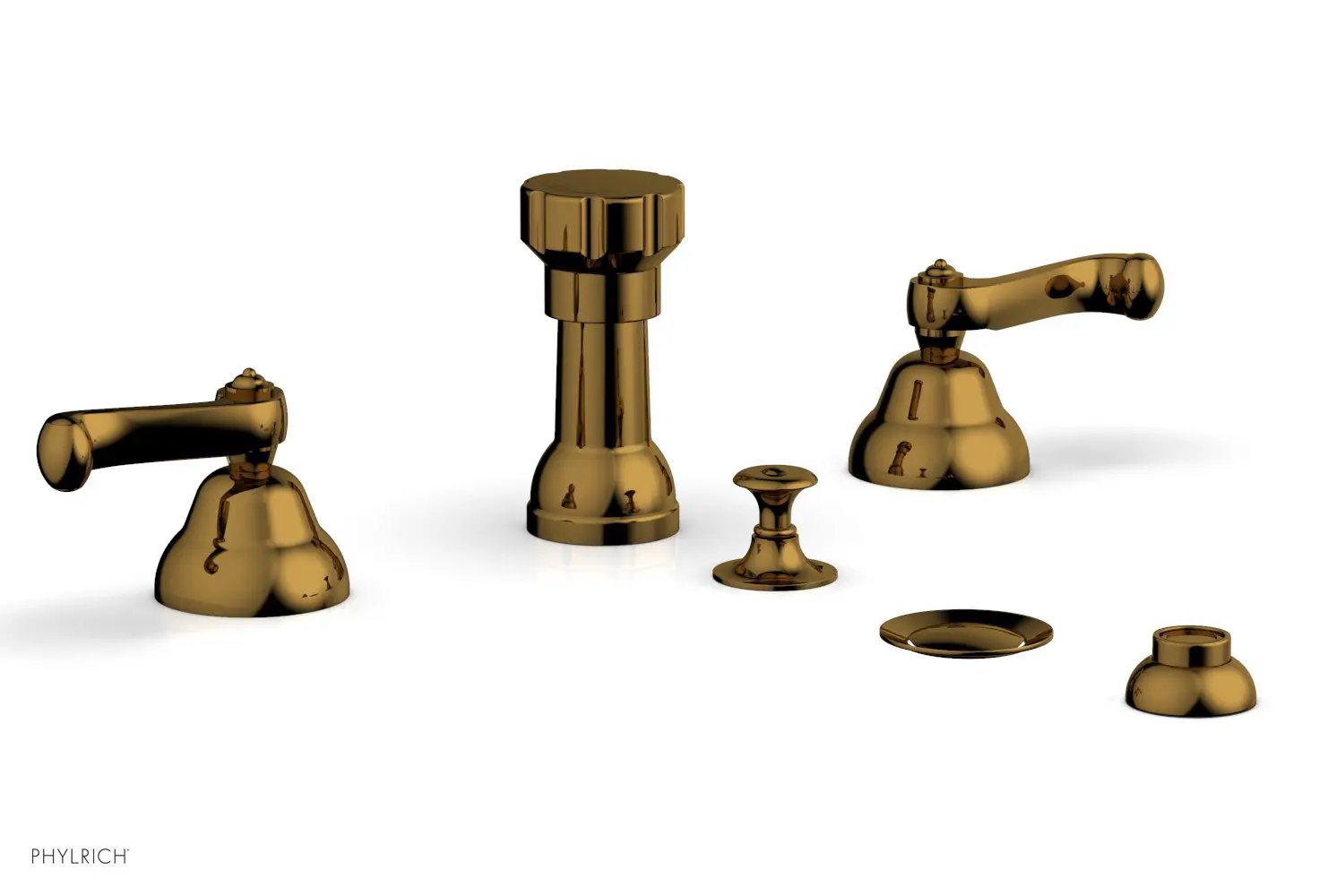 Phylrich REVERE & SAVANNAH Four Hole Bidet Set by Phylrich