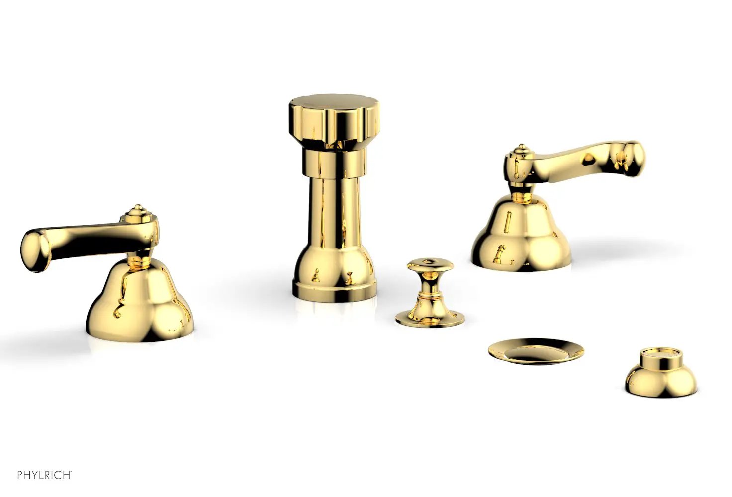 Phylrich REVERE & SAVANNAH Four Hole Bidet Set by Phylrich
