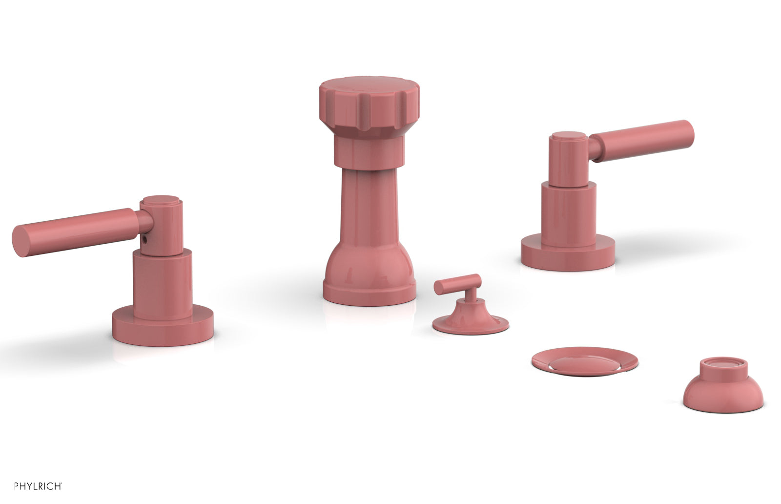 Phylrich BASIC Four Hole Bidet Set - Lever Handles