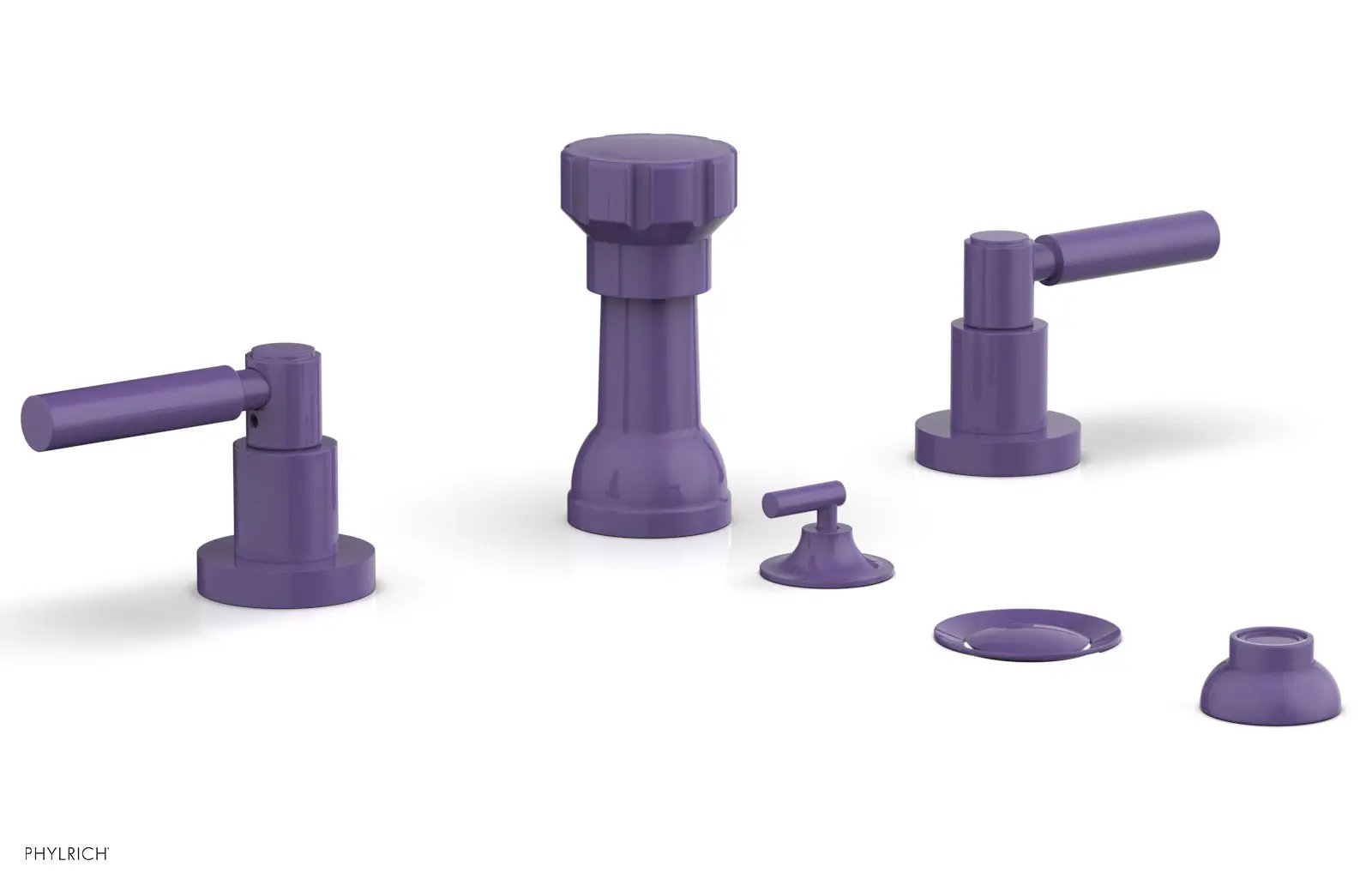 Phylrich BASIC Four Hole Bidet Set - Lever Handles by Phylrich