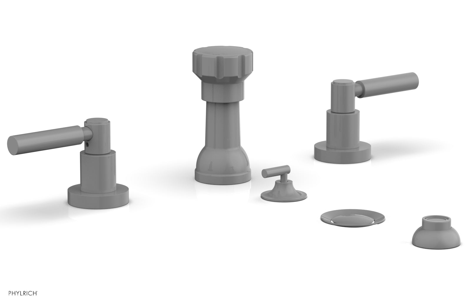 Phylrich BASIC Four Hole Bidet Set - Lever Handles