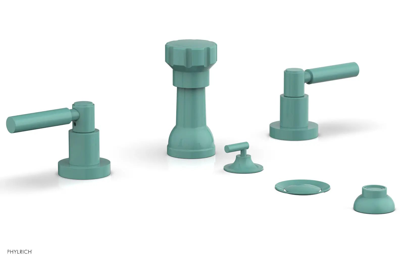 Phylrich BASIC Four Hole Bidet Set - Lever Handles by Phylrich