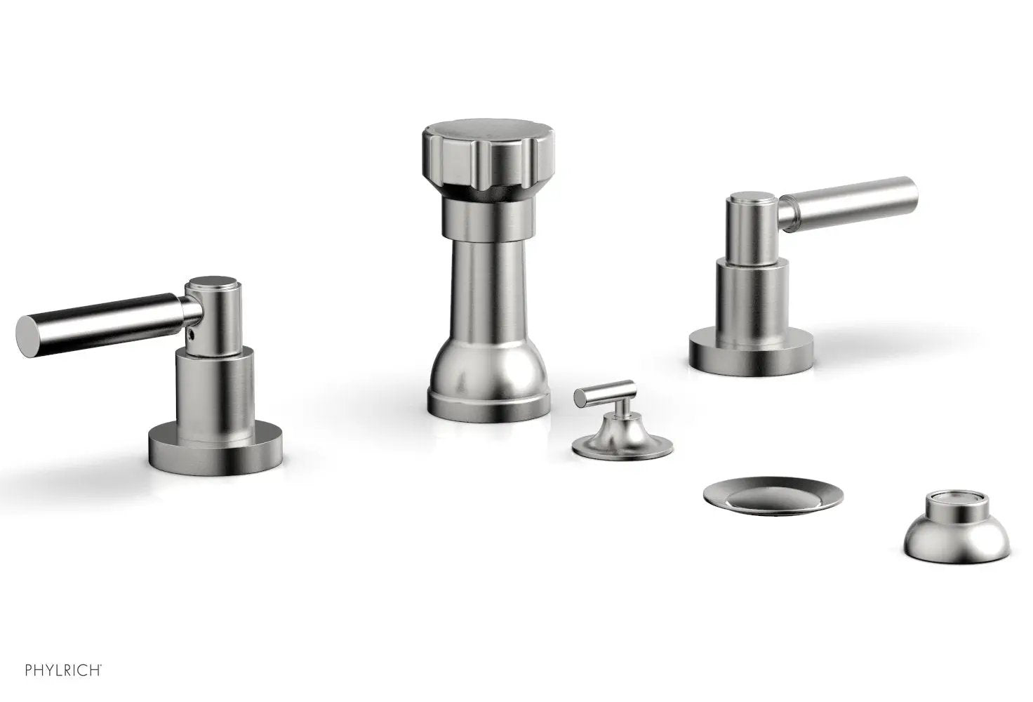 Phylrich BASIC Four Hole Bidet Set - Lever Handles by Phylrich