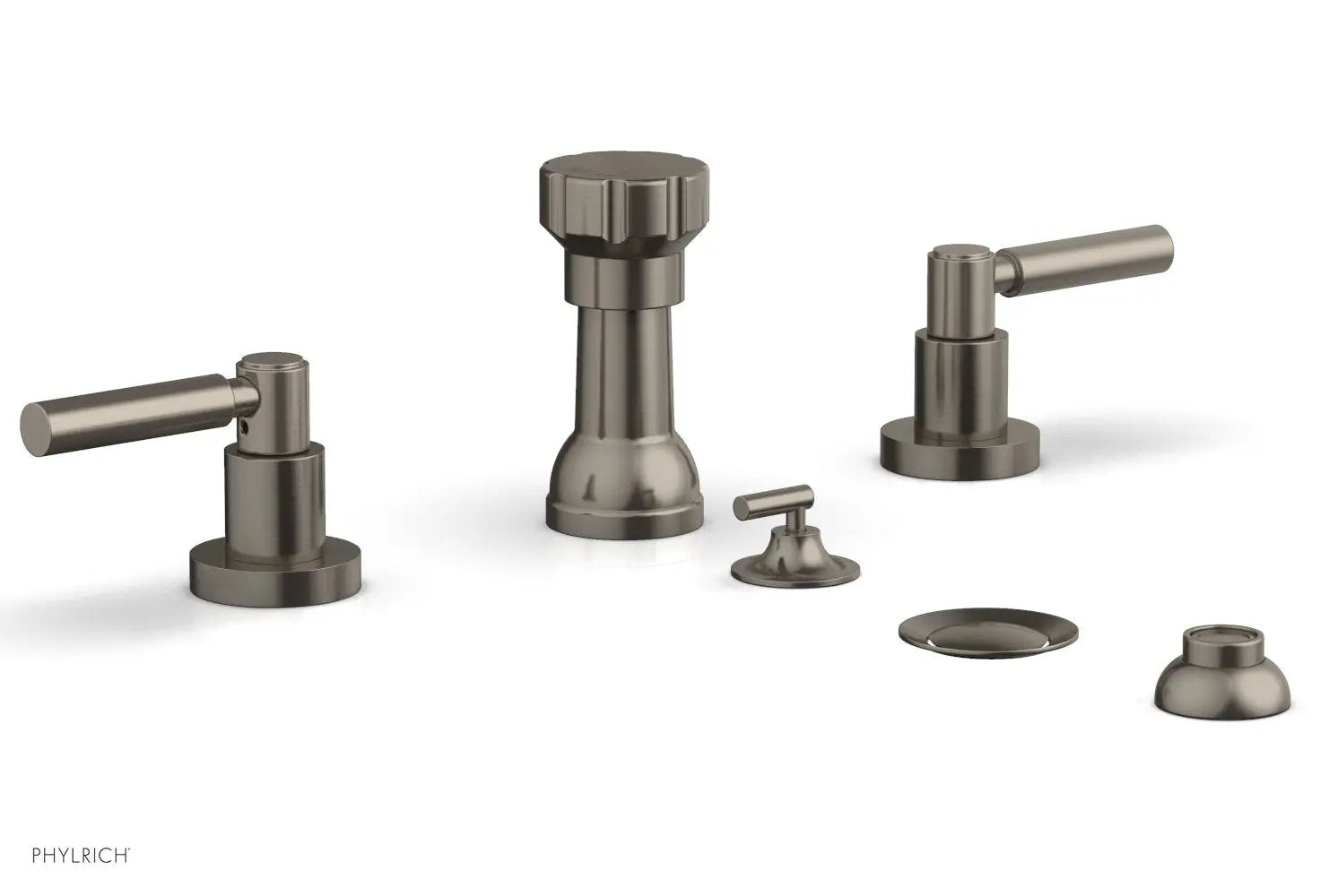 Phylrich BASIC Four Hole Bidet Set - Lever Handles by Phylrich