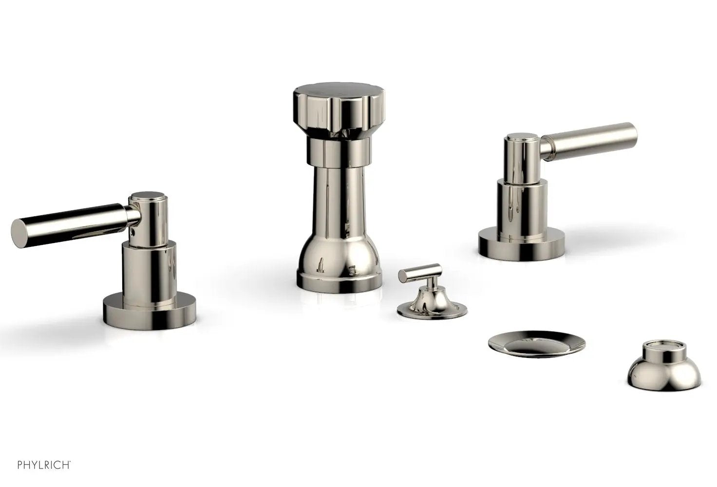 Phylrich BASIC Four Hole Bidet Set - Lever Handles by Phylrich