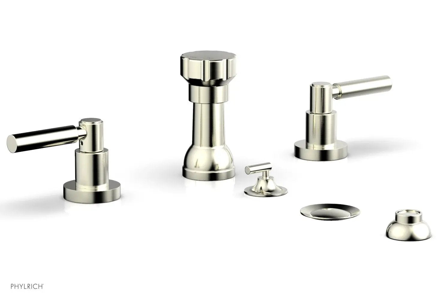 Phylrich BASIC Four Hole Bidet Set - Lever Handles by Phylrich
