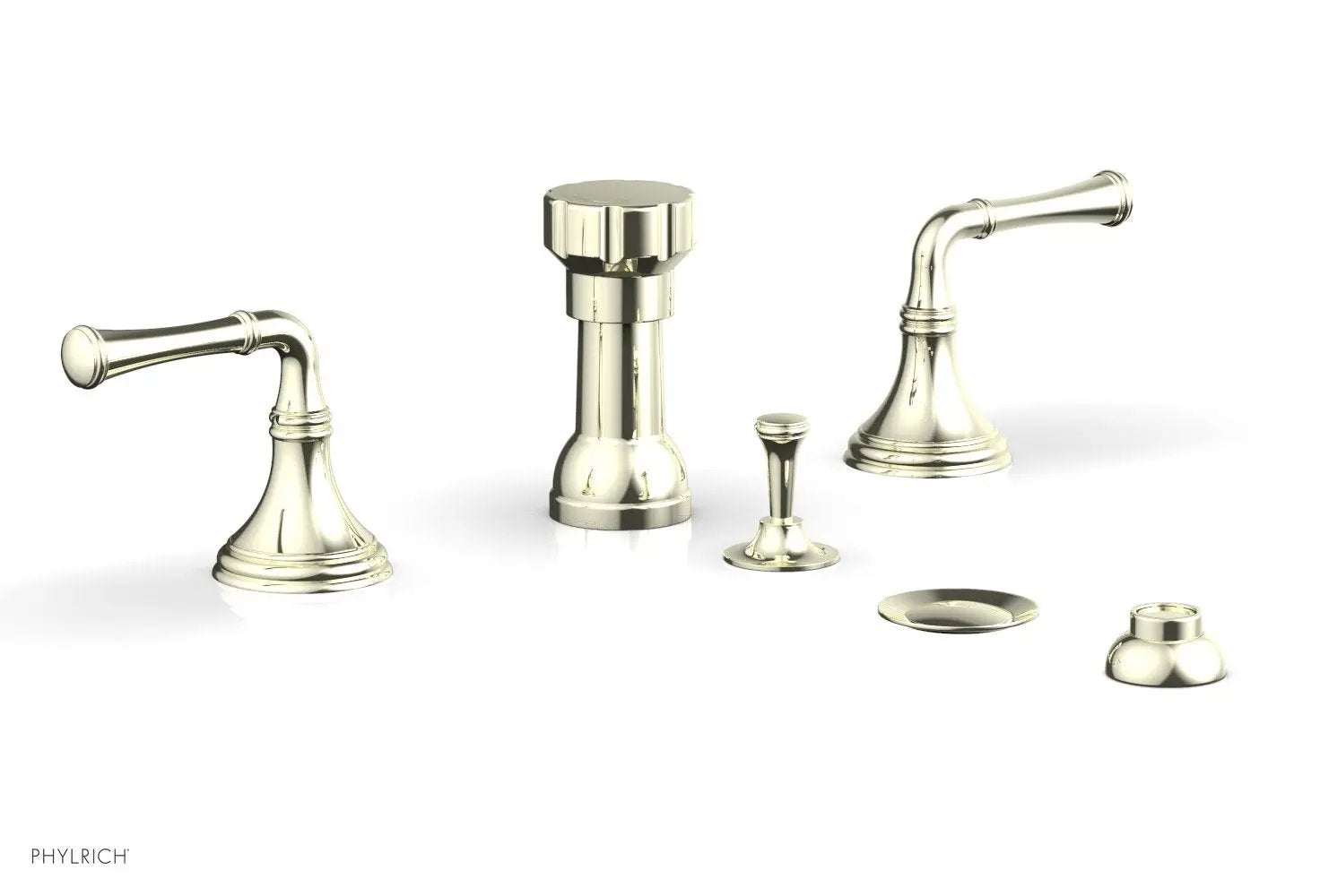 Phylrich 3RING Four Hole Bidet Set by Phylrich