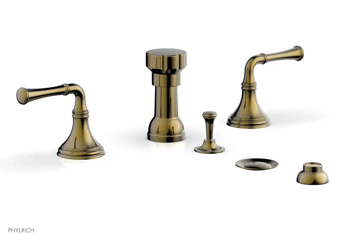 Phylrich 3RING Four Hole Bidet Set by Phylrich