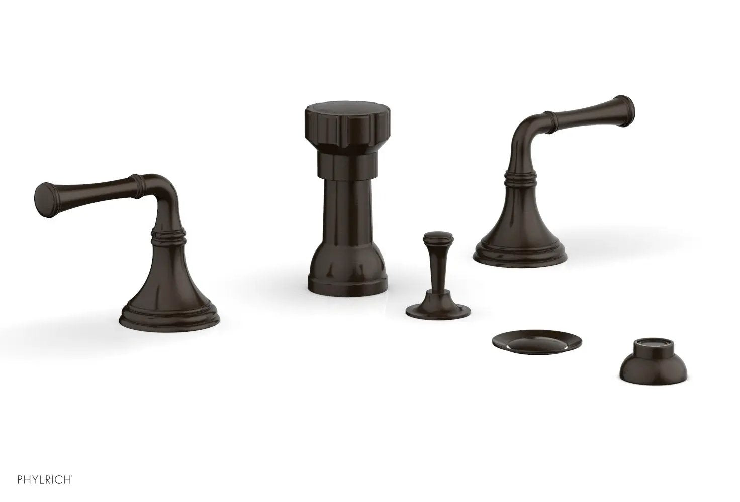 Phylrich 3RING Four Hole Bidet Set by Phylrich