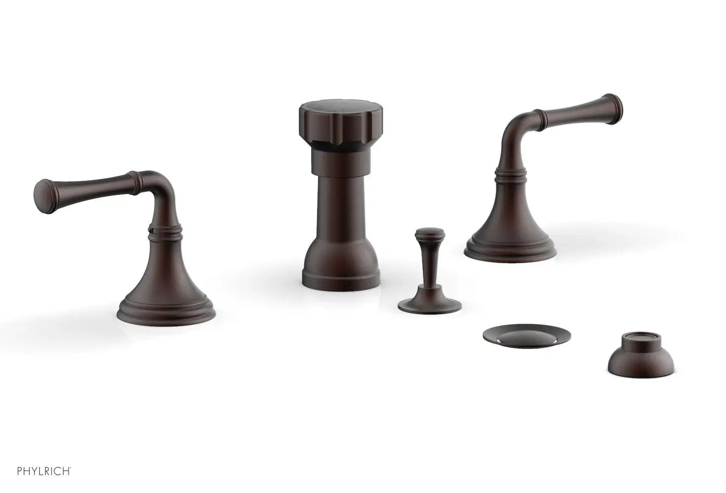 Phylrich 3RING Four Hole Bidet Set by Phylrich