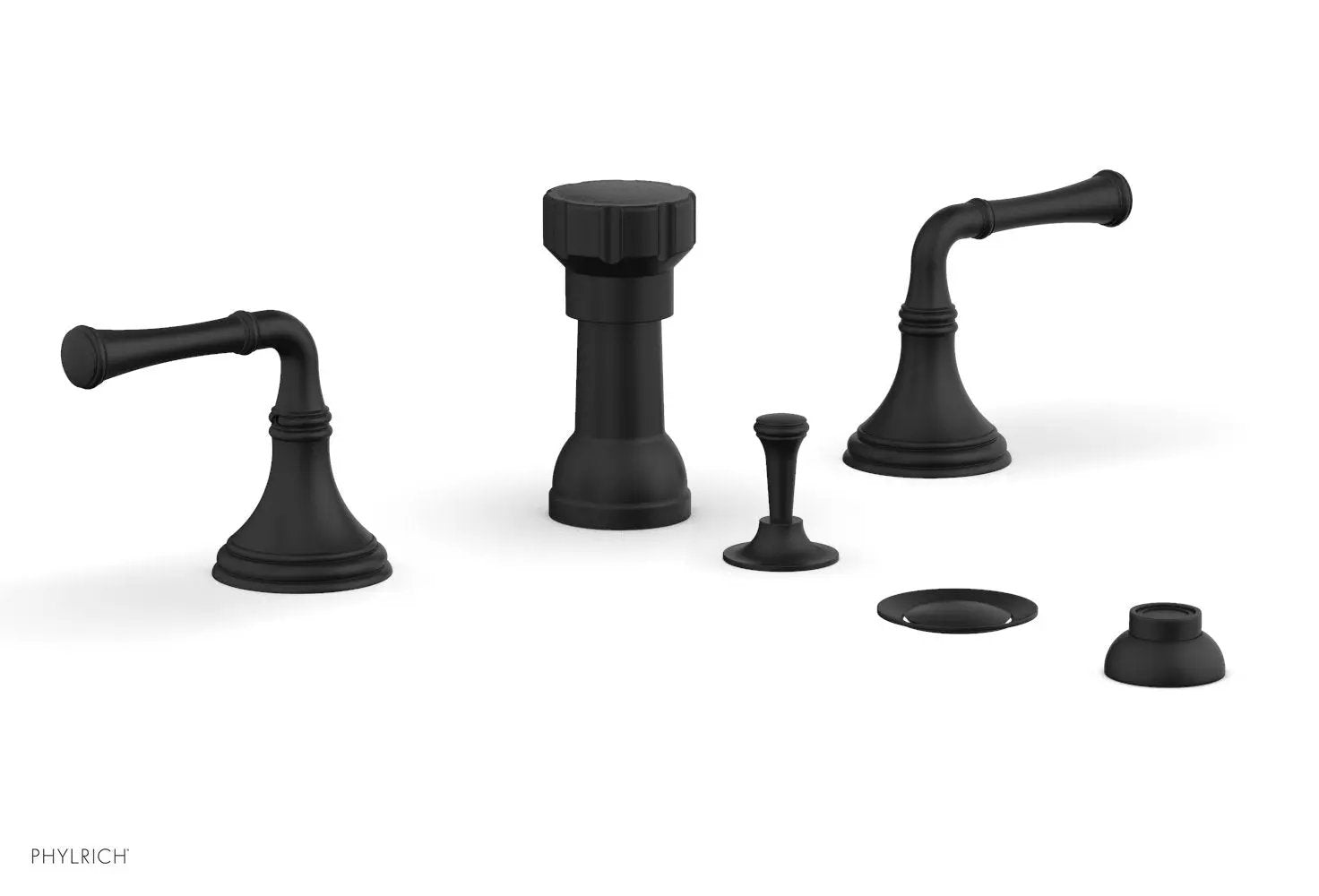 Phylrich 3RING Four Hole Bidet Set by Phylrich