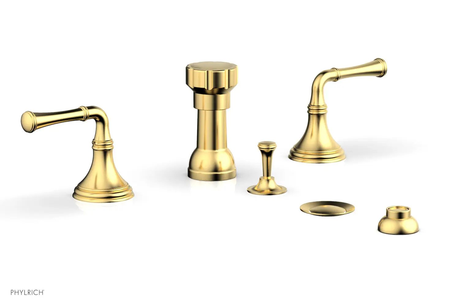Phylrich 3RING Four Hole Bidet Set by Phylrich