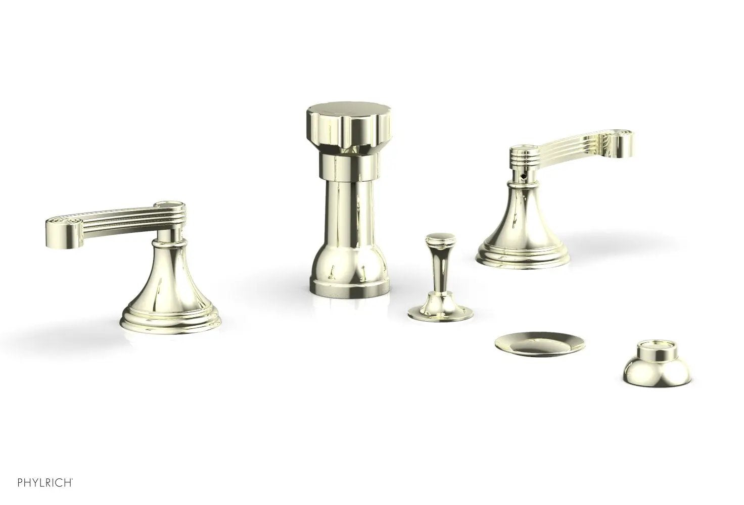 Phylrich 3RING Four Hole Bidet Set by Phylrich