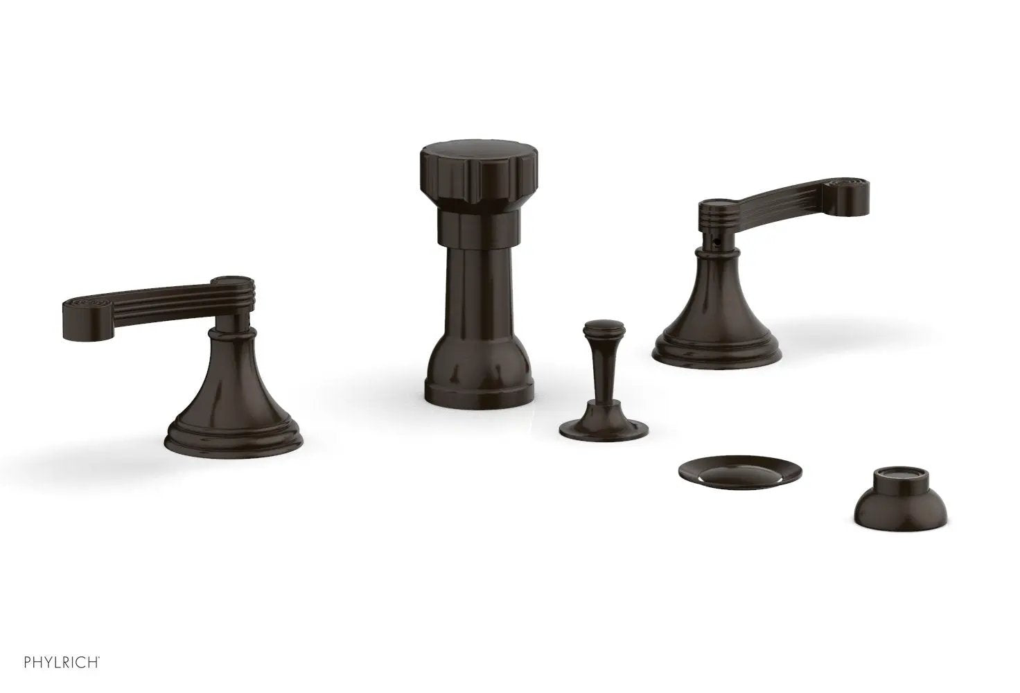 Phylrich 3RING Four Hole Bidet Set by Phylrich