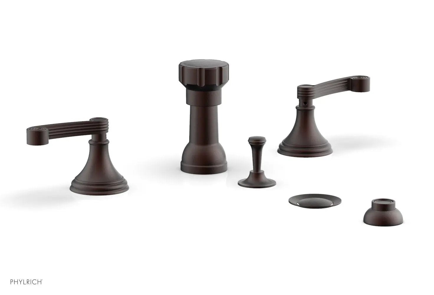 Phylrich 3RING Four Hole Bidet Set by Phylrich
