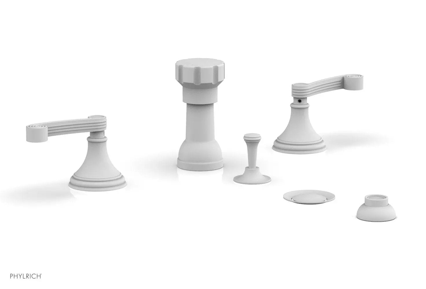 Phylrich 3RING Four Hole Bidet Set by Phylrich