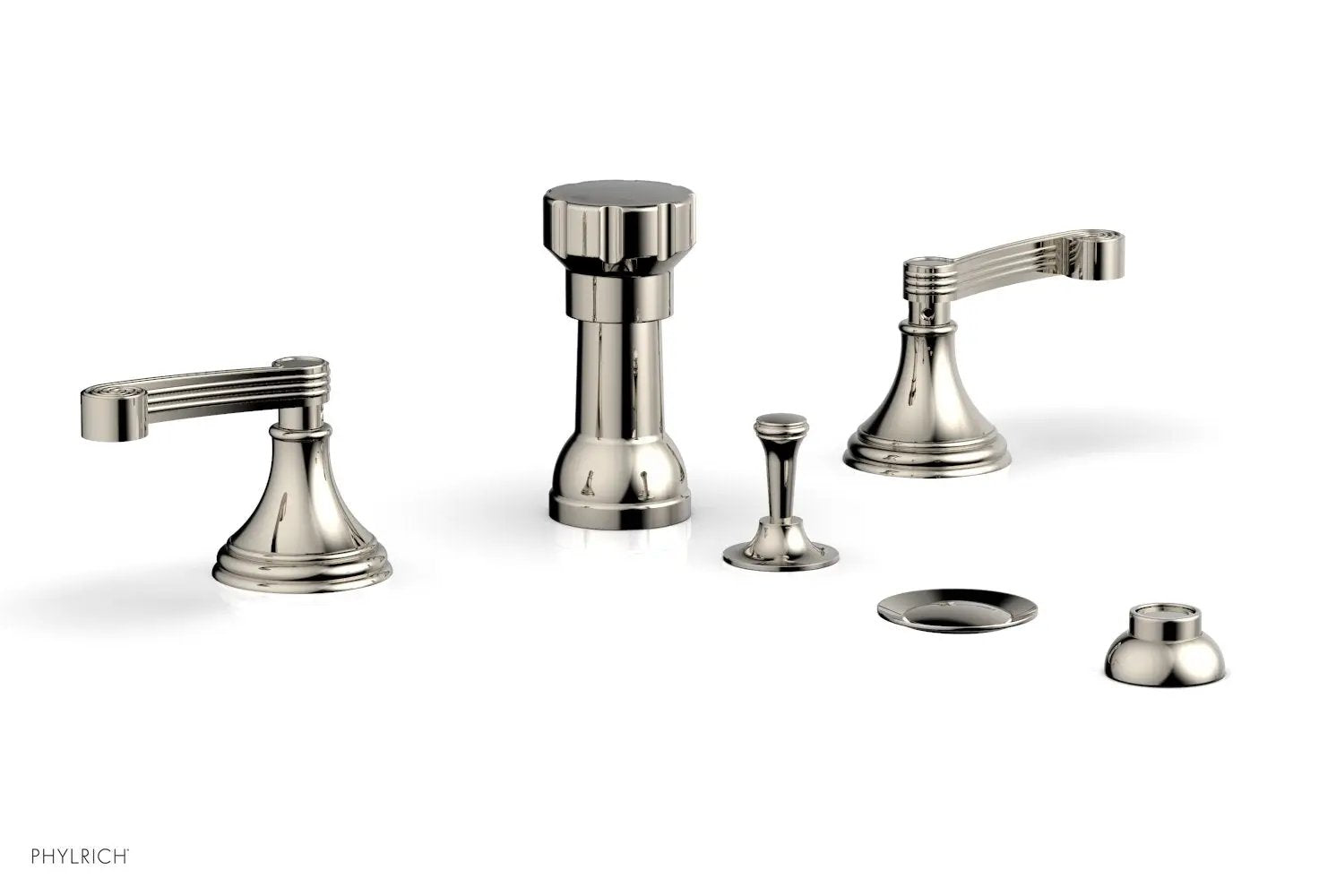 Phylrich 3RING Four Hole Bidet Set by Phylrich