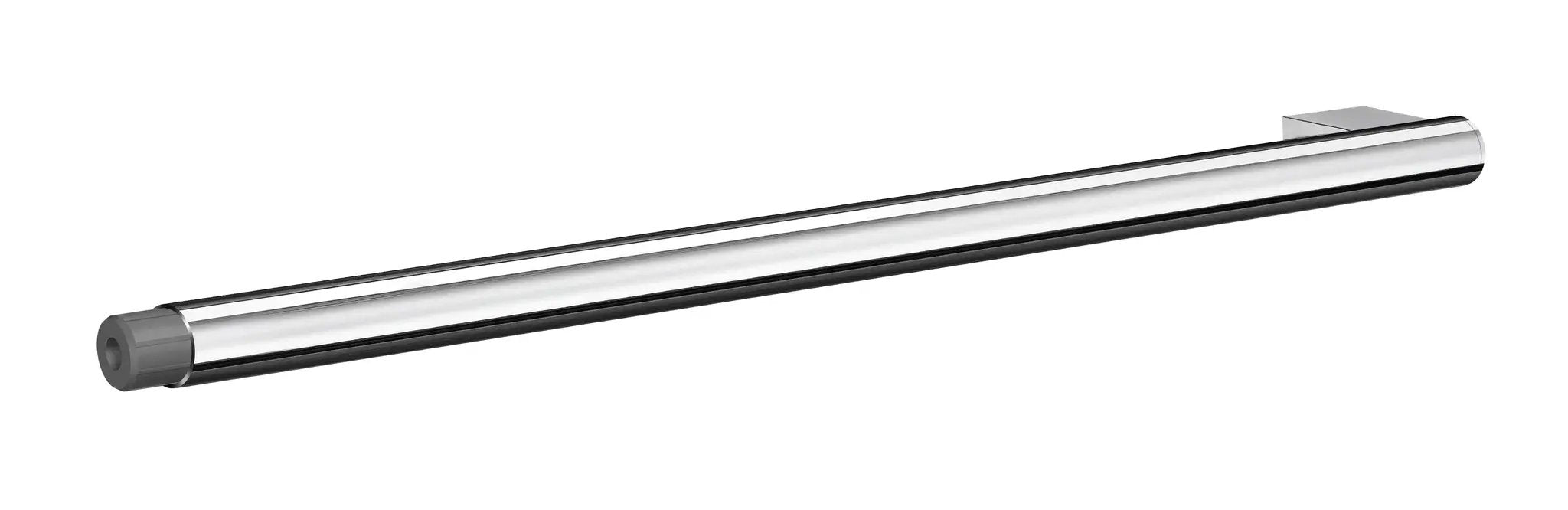chromed grab bar