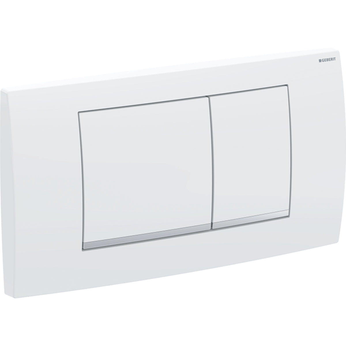 matt chrome actuator plate