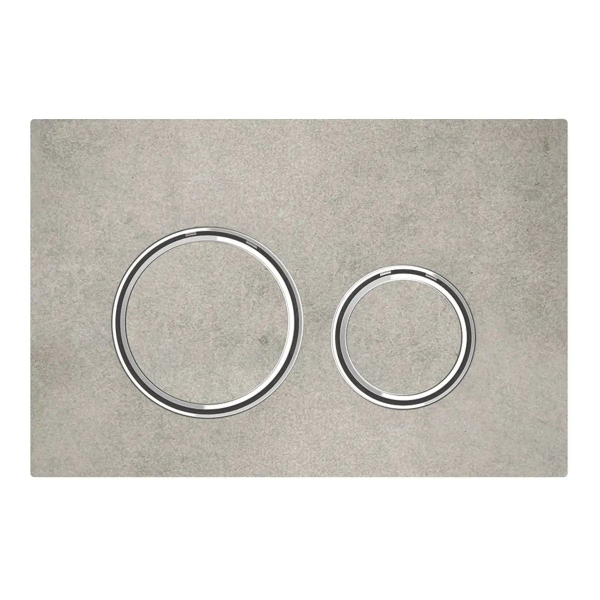 Geberit Sigma 21 Actuator Plate for Dual Flush - Chrome Plated by Geberit