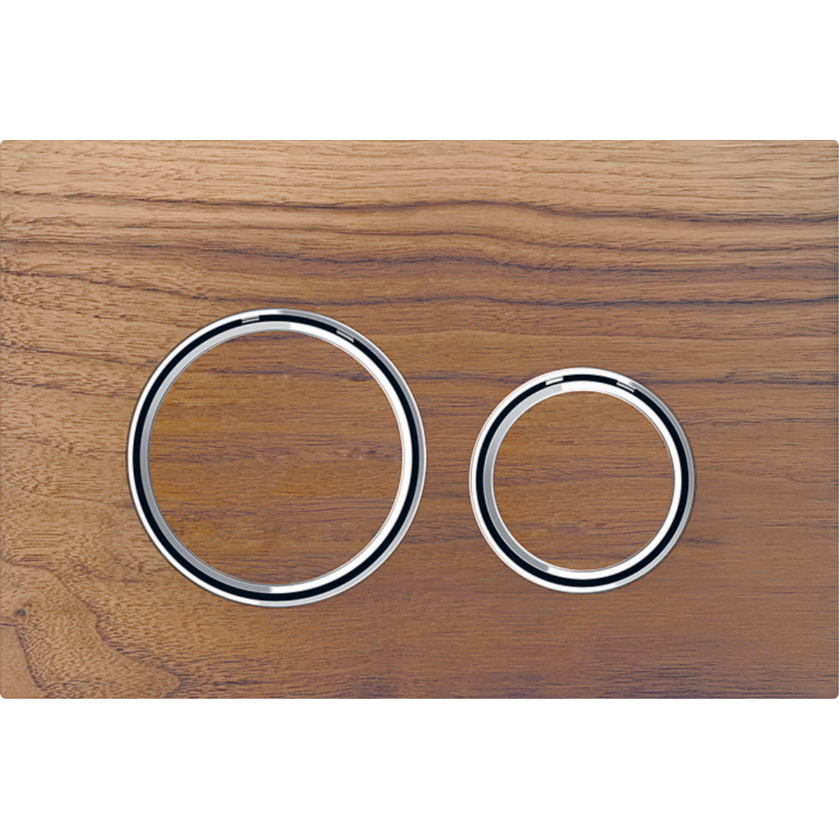 Geberit Sigma 21 Actuator Plate for Dual Flush - Chrome Plated