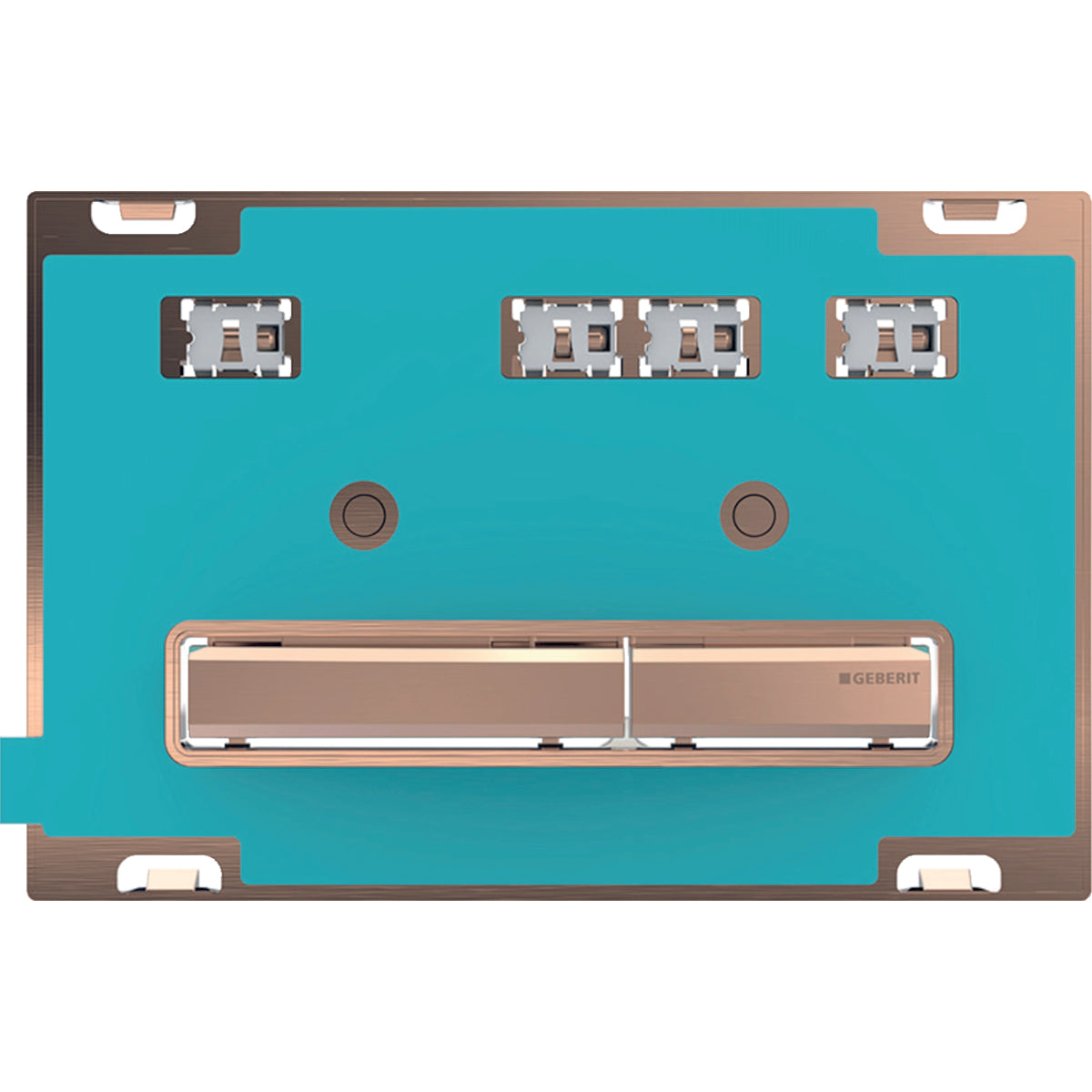 red gold actuator plate