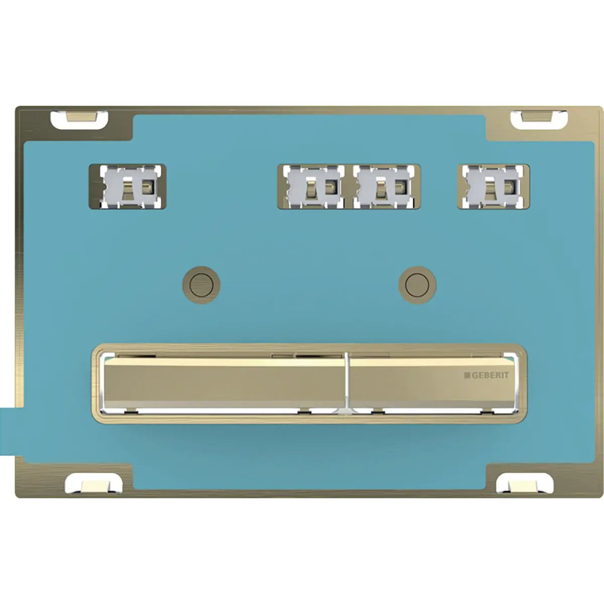 brass actuator plate