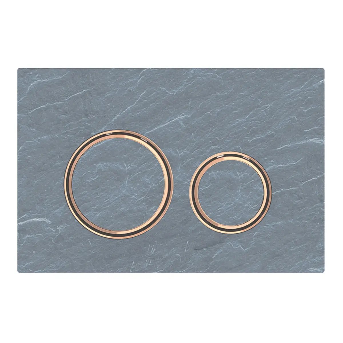 Geberit Sigma 21 Actuator Plate for Dual Flush - Red Gold by Geberit