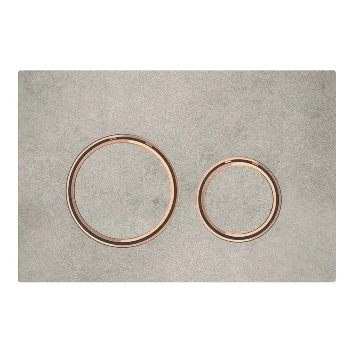 Geberit Sigma 21 Actuator Plate for Dual Flush - Red Gold by Geberit