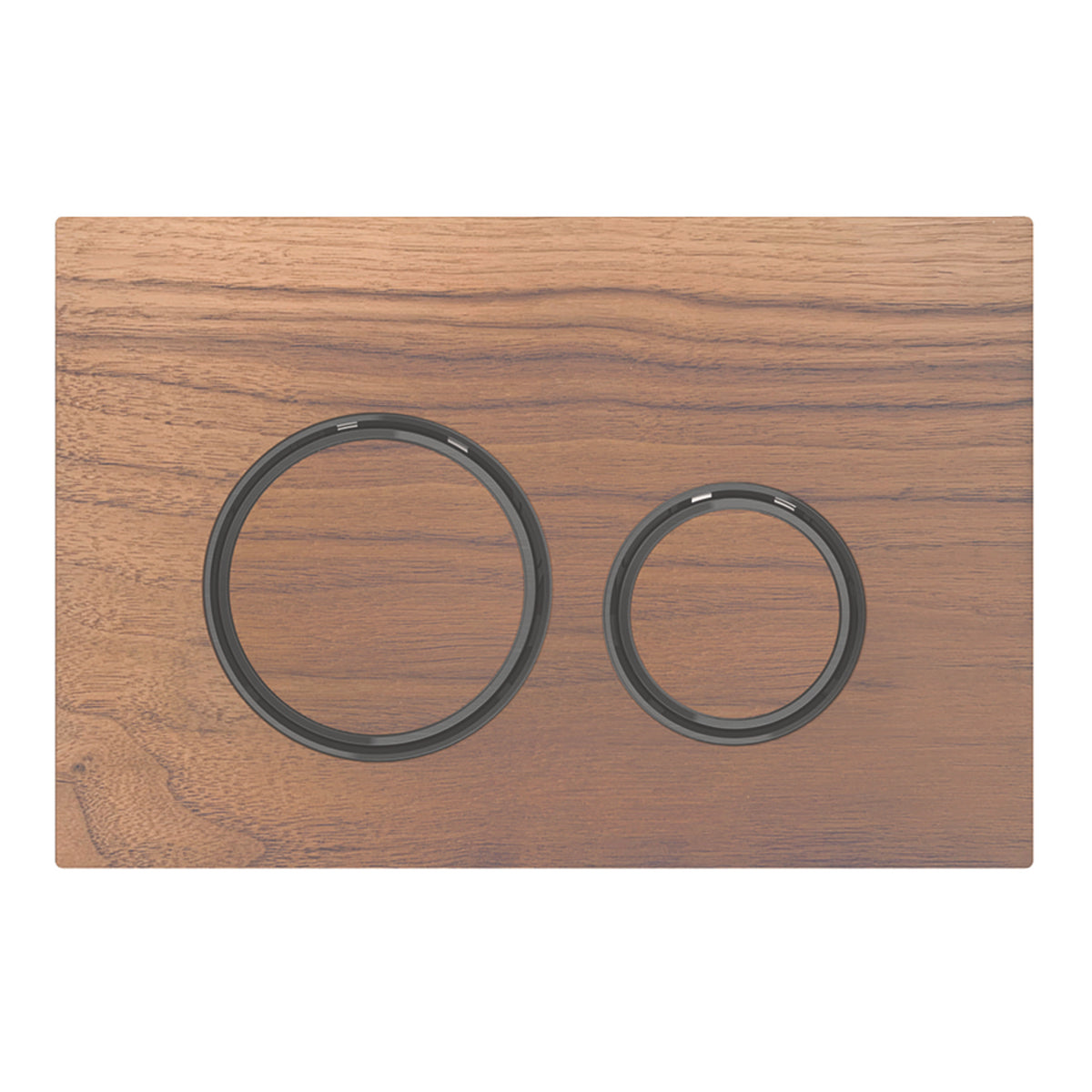 Geberit Sigma 21 Actuator Plate for Dual Flush - Black Chrome