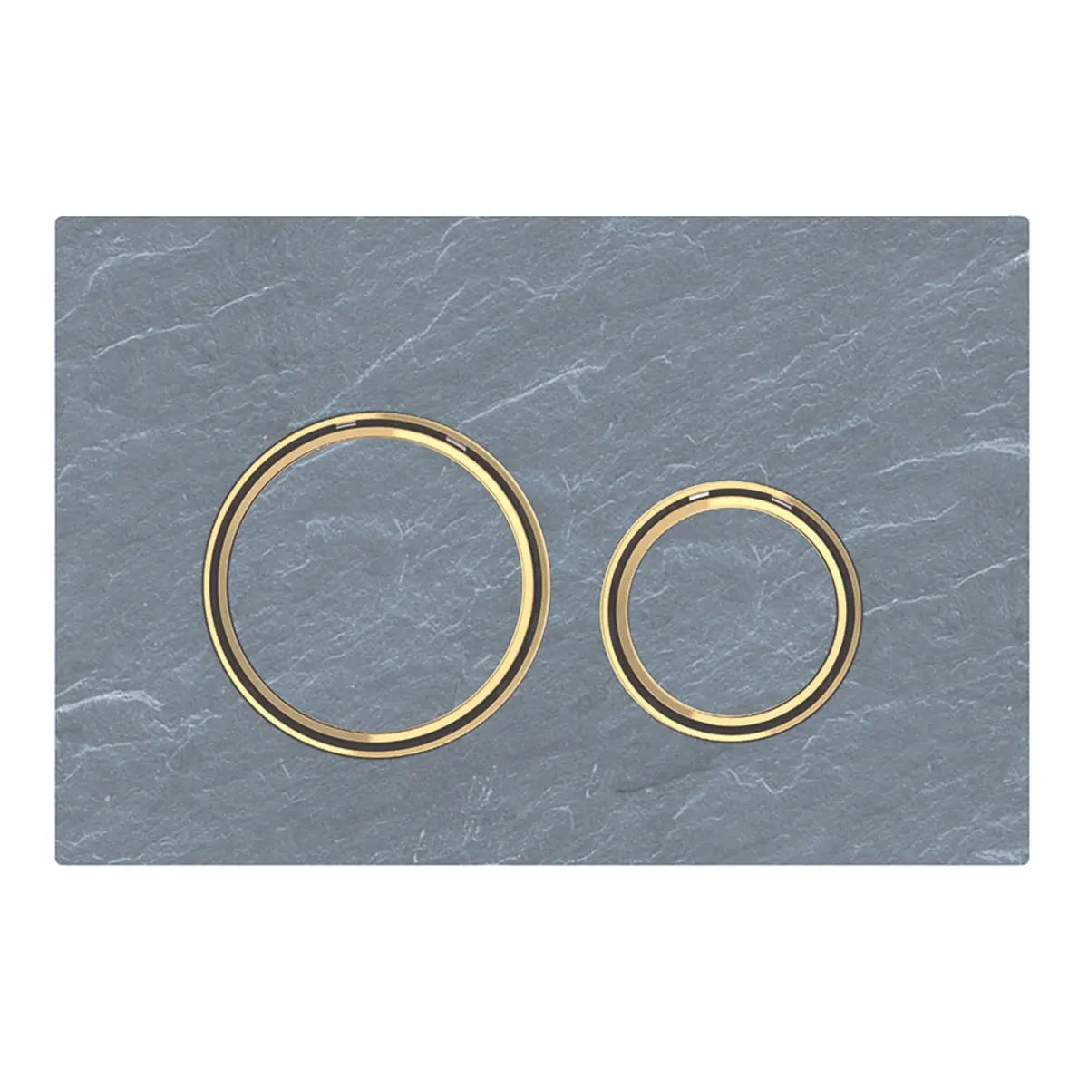 Geberit Sigma 21 Actuator Plate for Dual Flush - Brass by Geberit