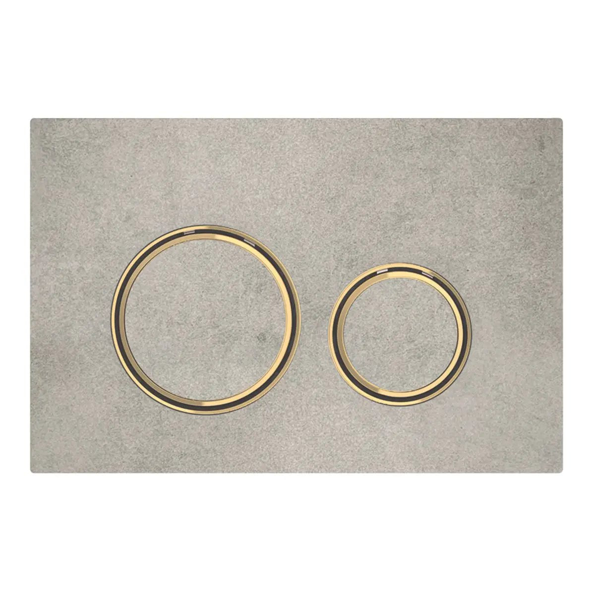 Geberit Sigma 21 Actuator Plate for Dual Flush - Brass by Geberit