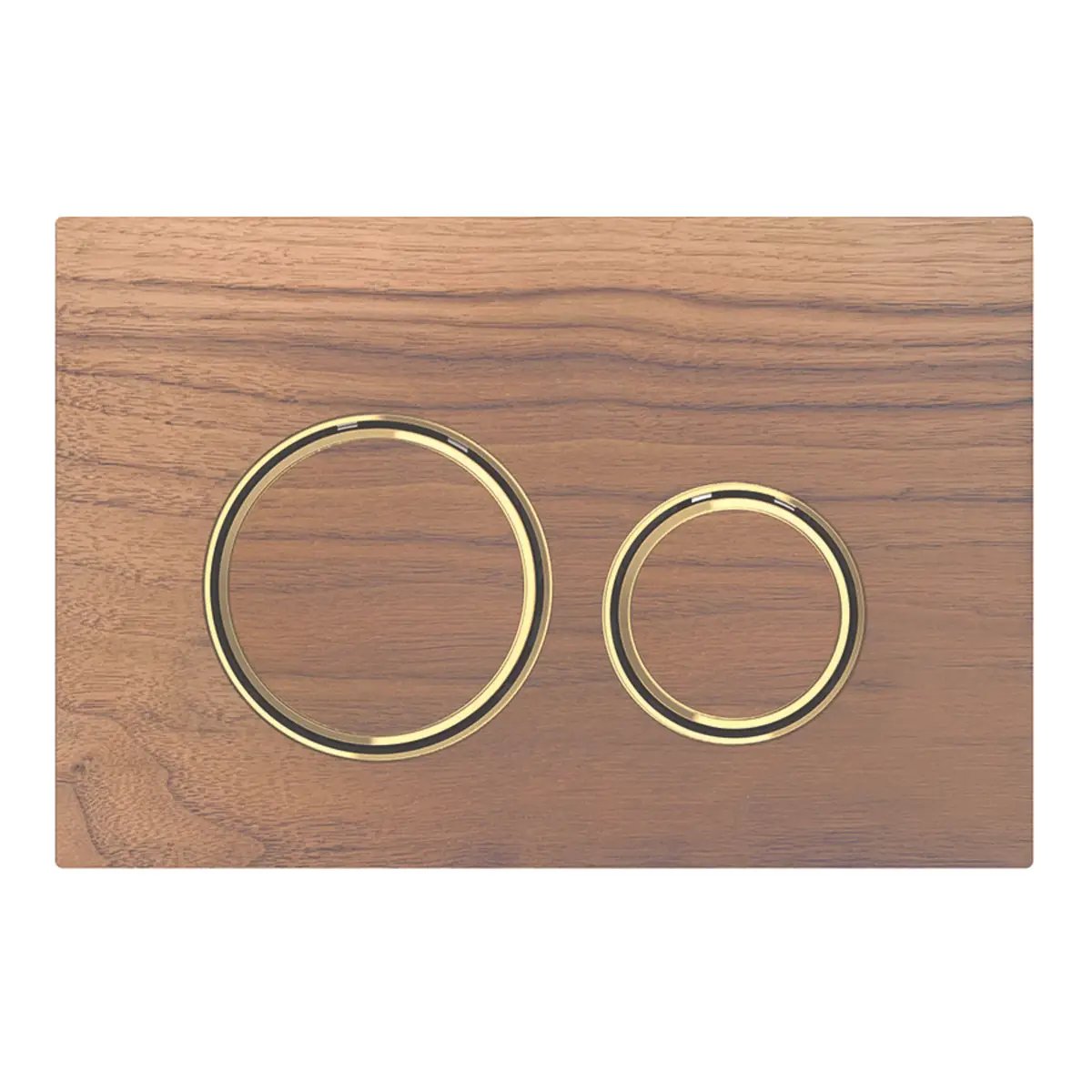 Geberit Sigma 21 Actuator Plate for Dual Flush - Brass by Geberit