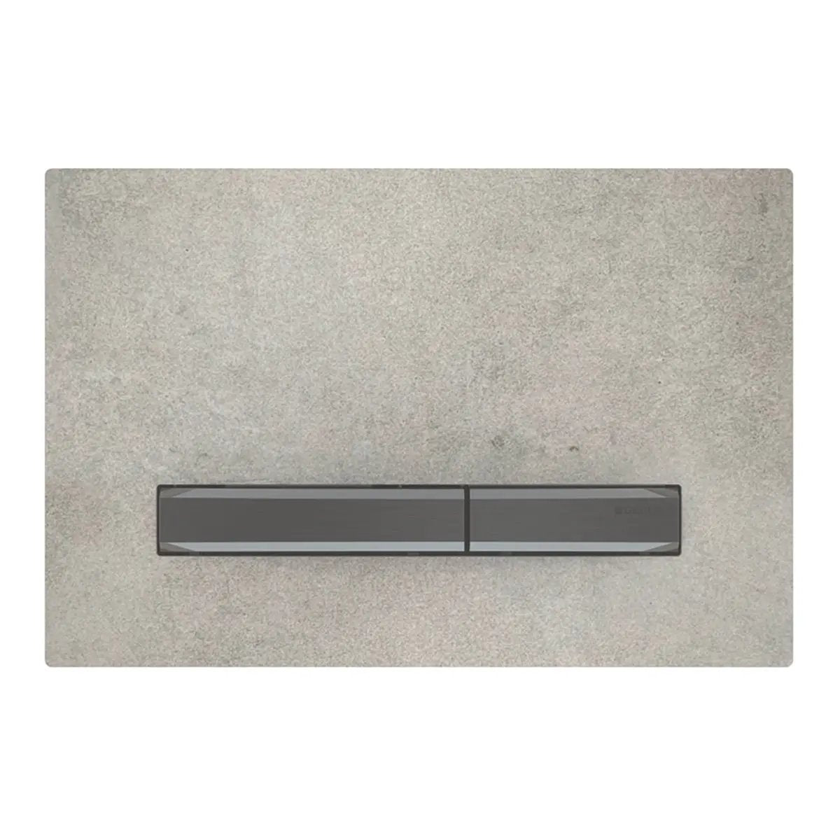 Geberit Sigma 50 Actuator Plate for Dual Flush - Black Chrome by Geberit