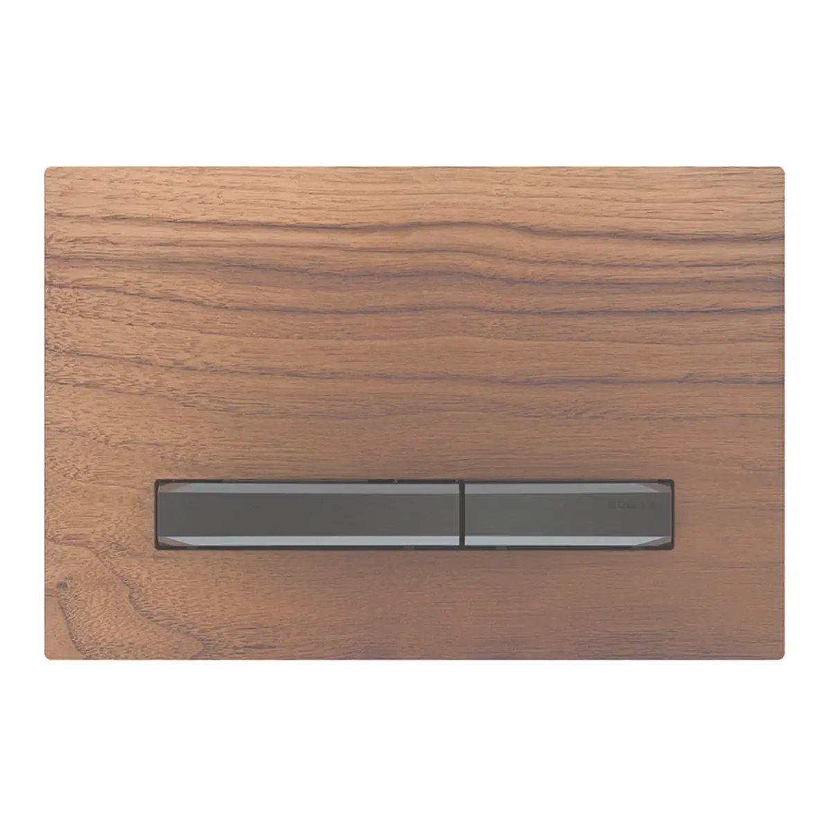 Geberit Sigma 50 Actuator Plate for Dual Flush - Black Chrome by Geberit