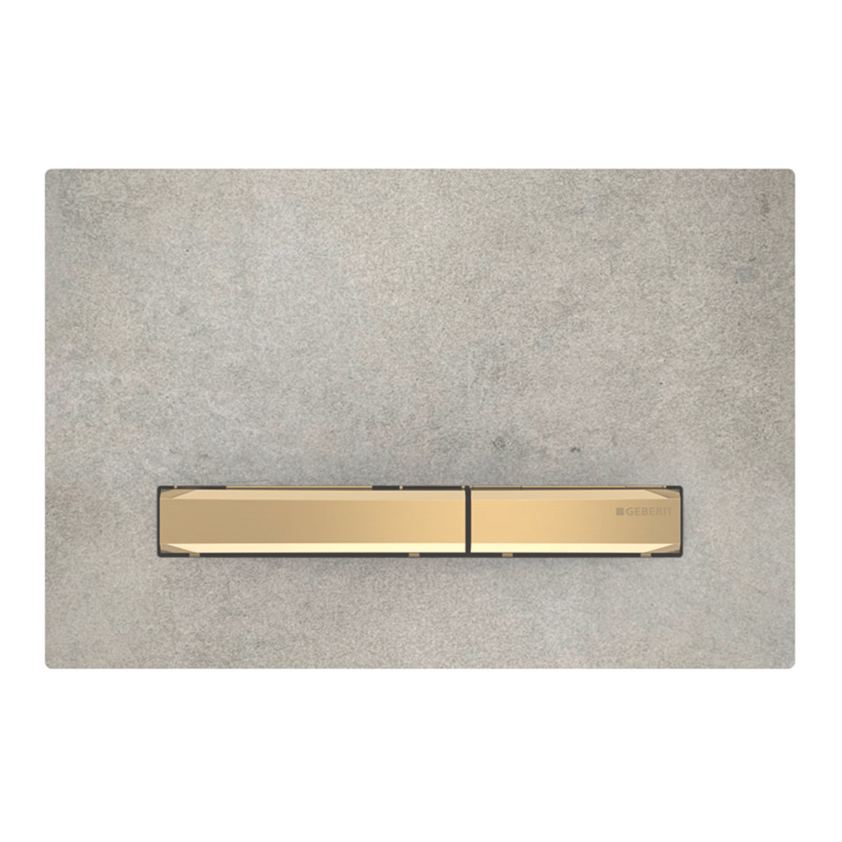 Geberit Sigma 50 Actuator Plate for Dual Flush - Brass