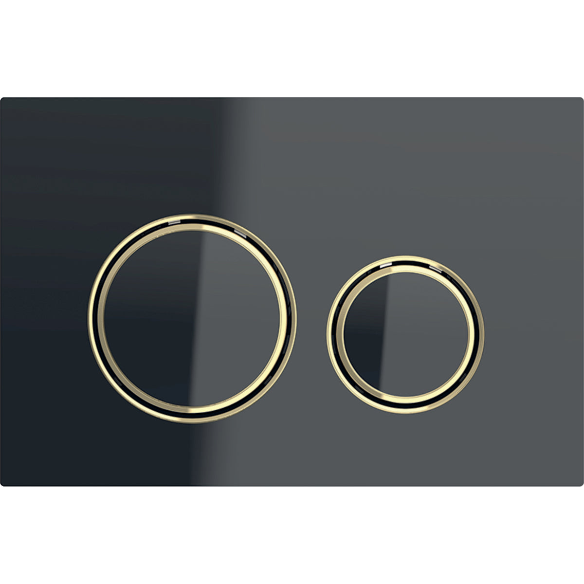 Geberit Sigma 21 Actuator Plate for Dual Flush - Brass