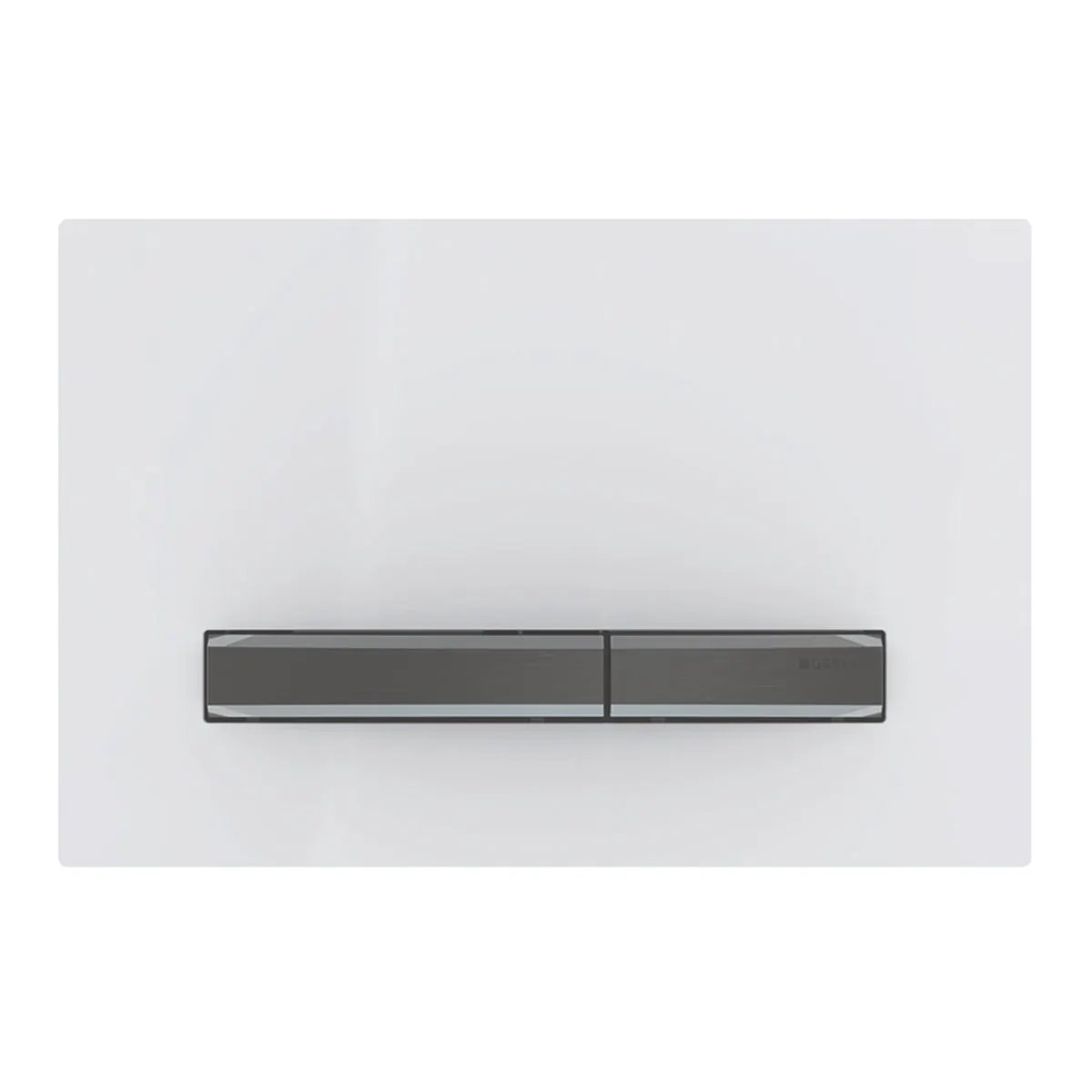 Geberit Sigma 50 Actuator Plate for Dual Flush - Black Chrome by Geberit