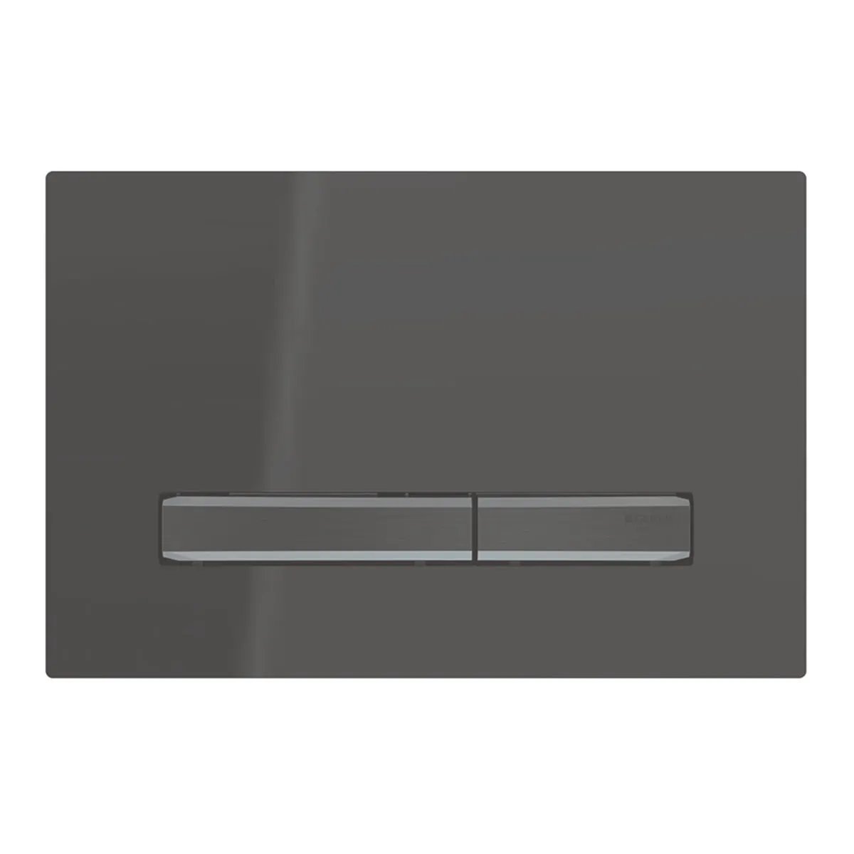 Geberit Sigma 50 Actuator Plate for Dual Flush - Black Chrome by Geberit