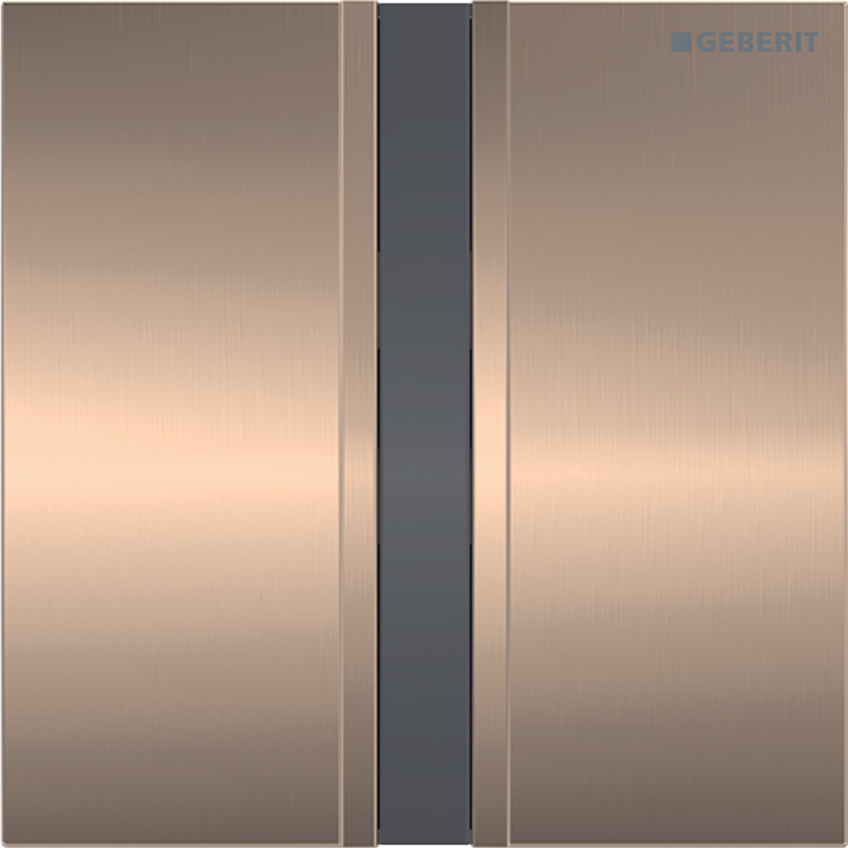 Geberit Urinal Flush Control with Electronic Flush Actuation, Mains Operation and Type 50 Cover Plate by Geberit