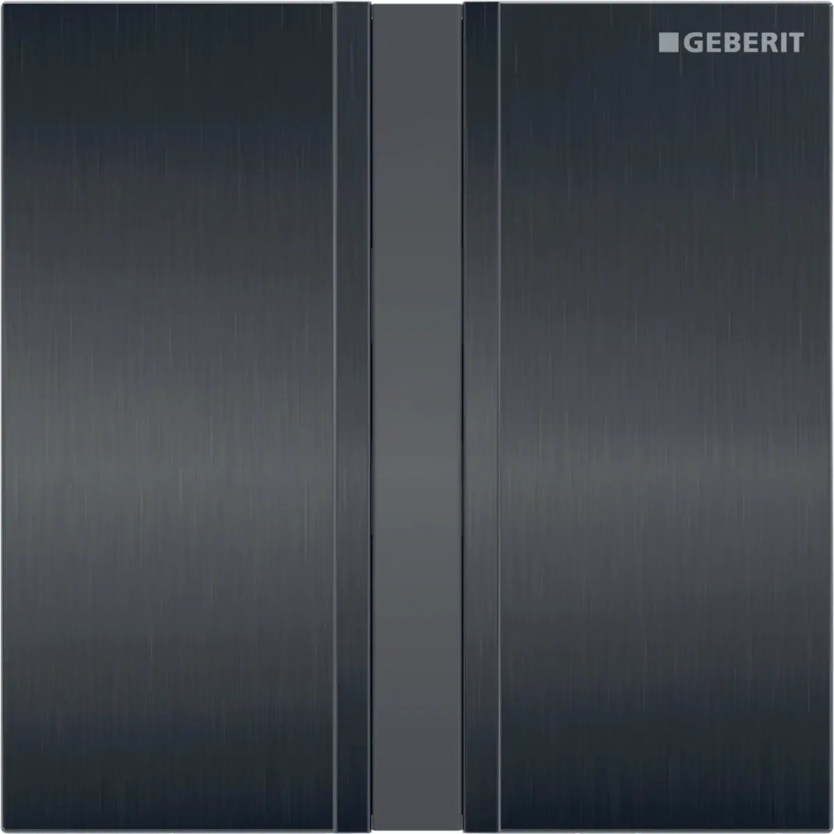 Geberit Urinal Flush Control with Electronic Flush Actuation, Mains Operation and Type 50 Cover Plate by Geberit