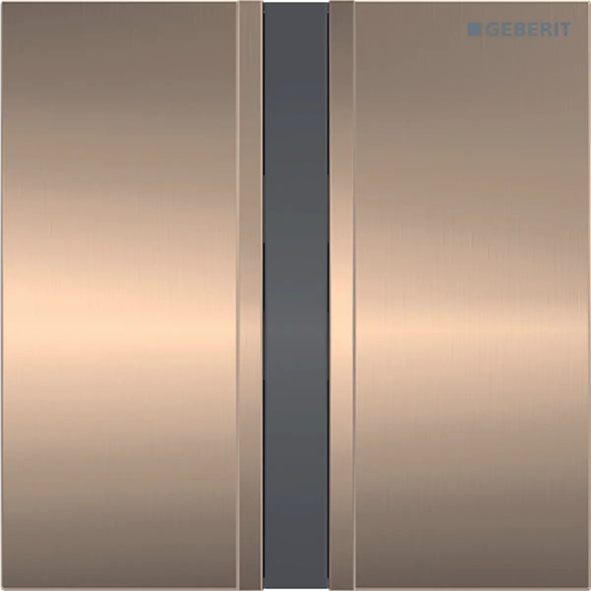 Geberit Urinal Flush Control with Electronic Flush Actuation, Battery Operation and Type 50 Cover Plate by Geberit