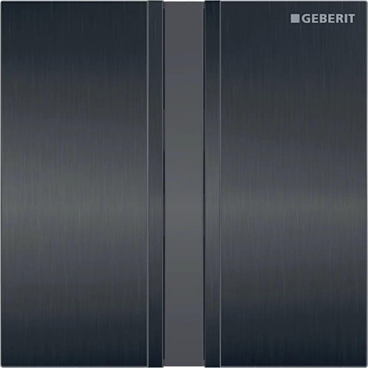Geberit Urinal Flush Control with Electronic Flush Actuation, Battery Operation and Type 50 Cover Plate by Geberit