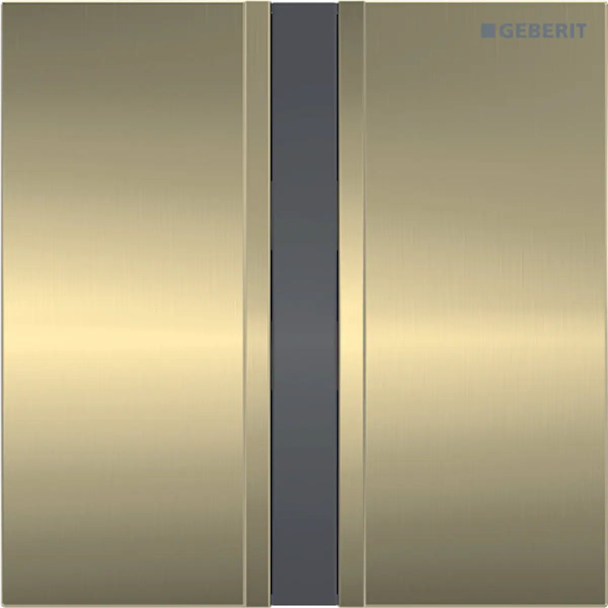 Geberit Urinal Flush Control with Electronic Flush Actuation, Battery Operation and Type 50 Cover Plate by Geberit