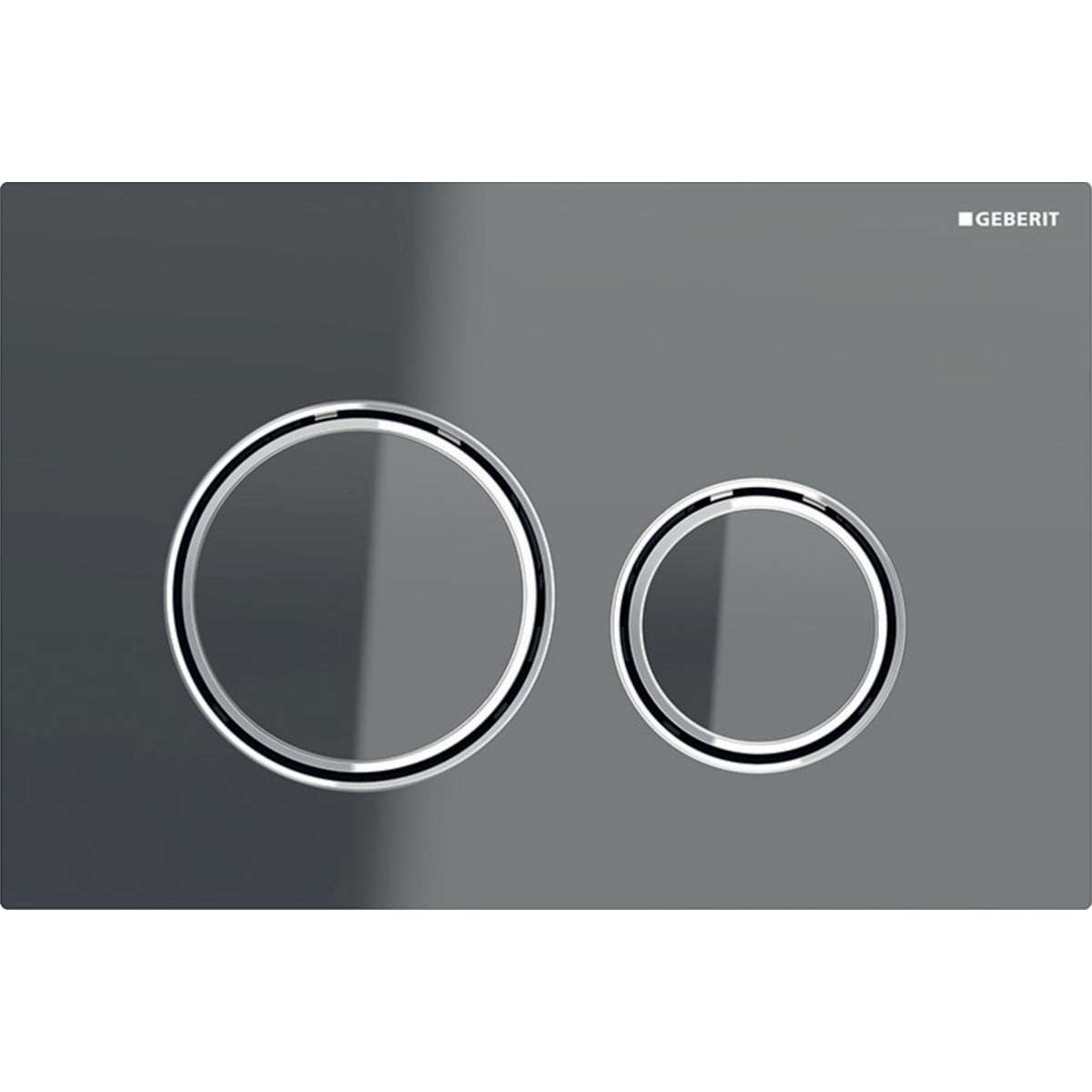 Geberit Sigma 21 Actuator Plate for Dual Flush - Chrome Plated